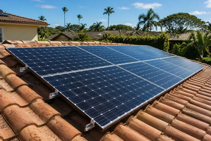 Installation de panneaux solaires à Feillens
